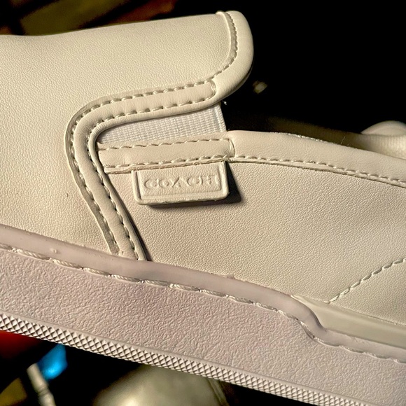 COACH “SOLD” on another site 
Walker Leather Slip-On - Picture 10 of 12